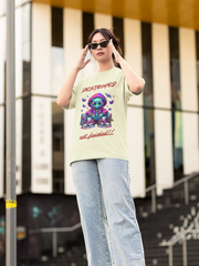 Destroyed, Not Finished ALIEN Theme - Loose Fit Oversized Unisex T-Shirt