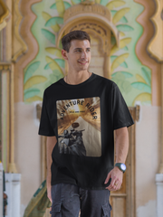 ADVENTURE RIDER - Street Style Loose Fit Oversized UNISEX T-Shirt